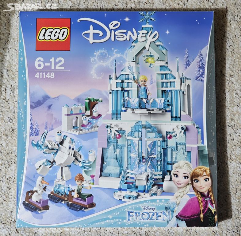 Nové LEGO Disney 41148 Elsas Magical Ice Palace