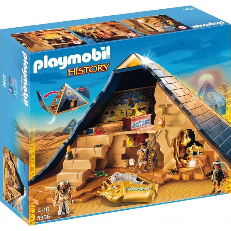 Pyramida Playmobil History s figurkami navíc