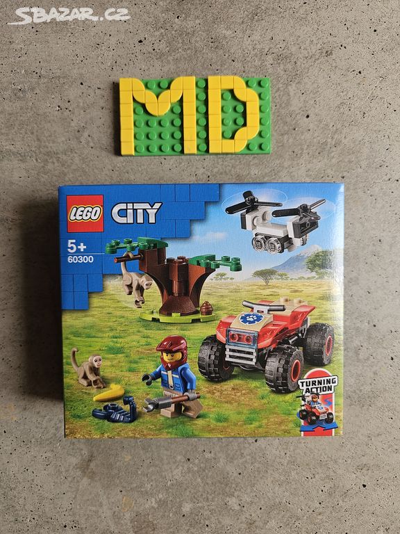 LEGO City 60300 Záchranářská čtyřkolka do divočiny