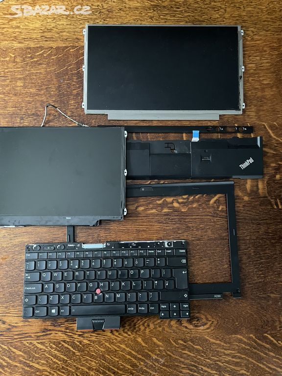 Lenovo X230, X230i display, klávesnice, touchpad