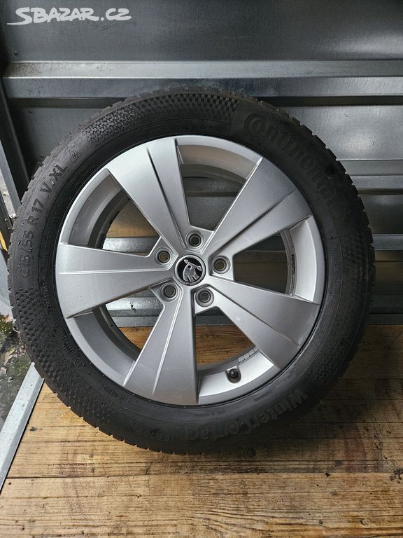 Zimní alu kola Triton 17" Škoda Superb 215/55 R17