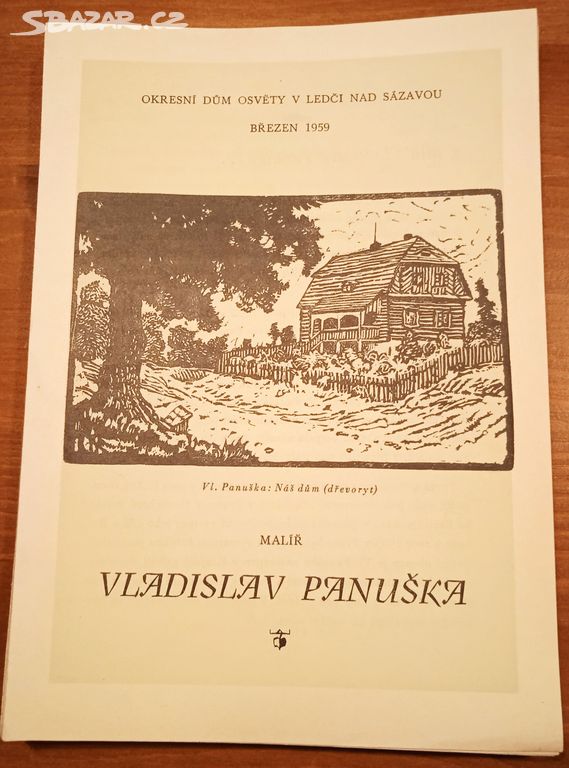 Prodám staré katalogy výstav autorů z Vysočiny