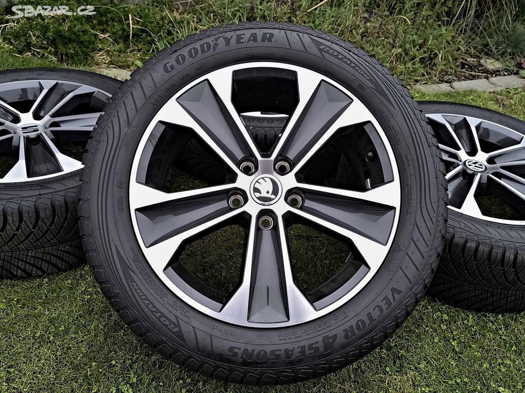 17 originál SEAT ATECA / ŠKODA KAROQ215/55 R17