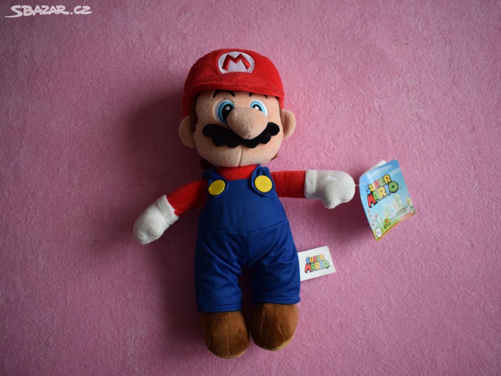 Nový plyšový Super Mario (cca 33 cm)