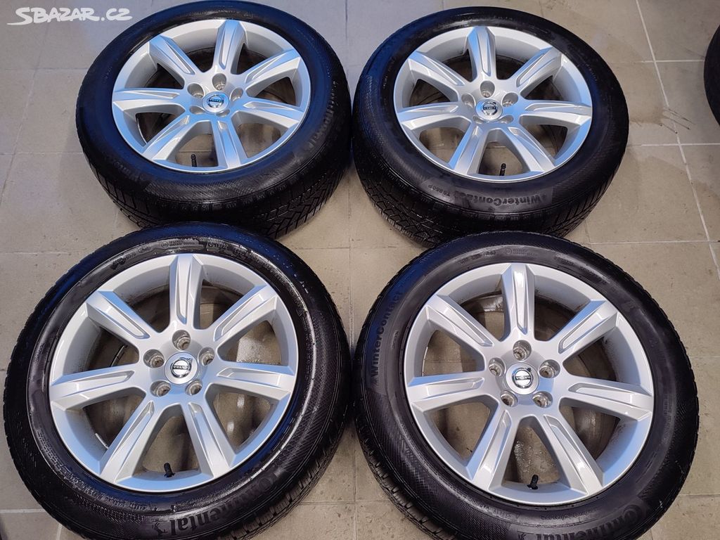 Originál ALU kola Volvo 17" 5x108 ET42 pneu 225/