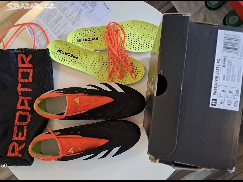 Kopačky Adidas Predator Elite FG vel. 43 1/3