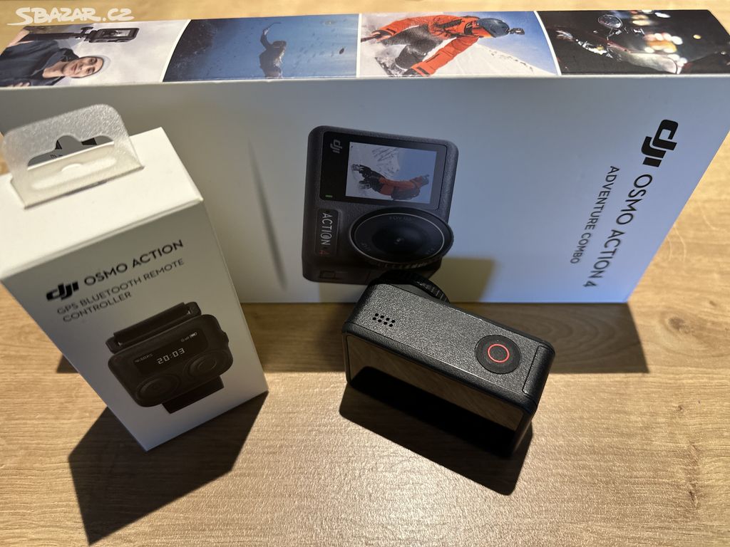 Akční kamera DJI OSMO ACTION 4 Adventure Combo TOP