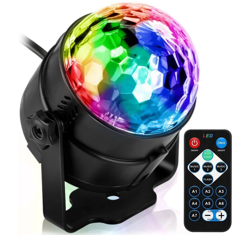 Disco Party Light USB Kabel Dálkové .Mám více ks