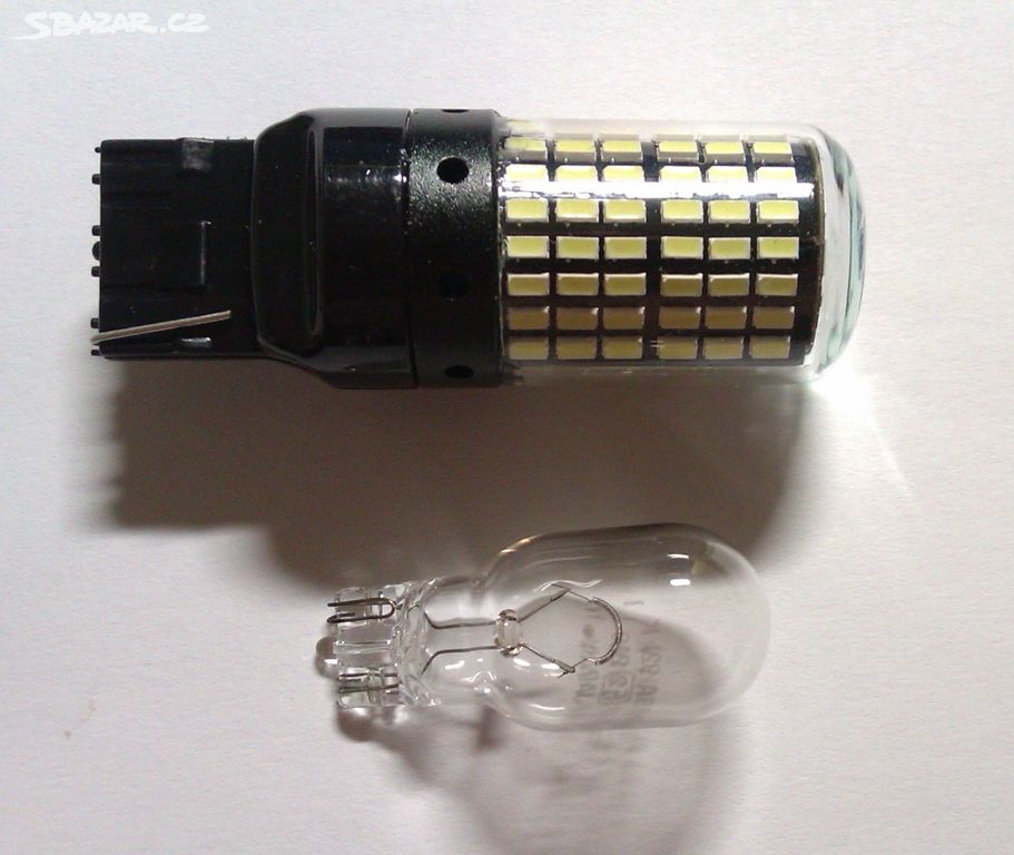 LED žárovka P21W - 144x SMD 3014 - Teplice 