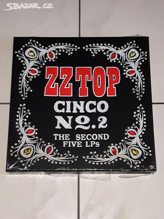 LP box ZZ Top - Cinco No. 2 (The Second Five LPs)