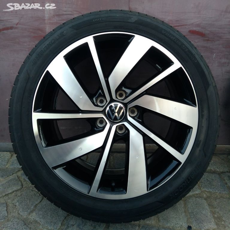 18"-KRÁSNÁ LETNÍ OBUTÁ ALU KOLA 5x112 GOLF VII GTI