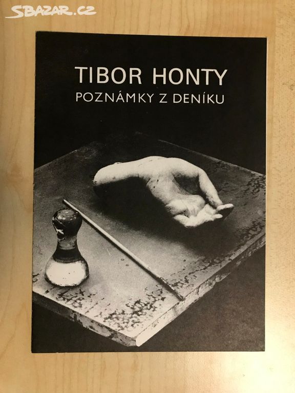 katalog z výstavy Tibor Honty poznámky z deníku