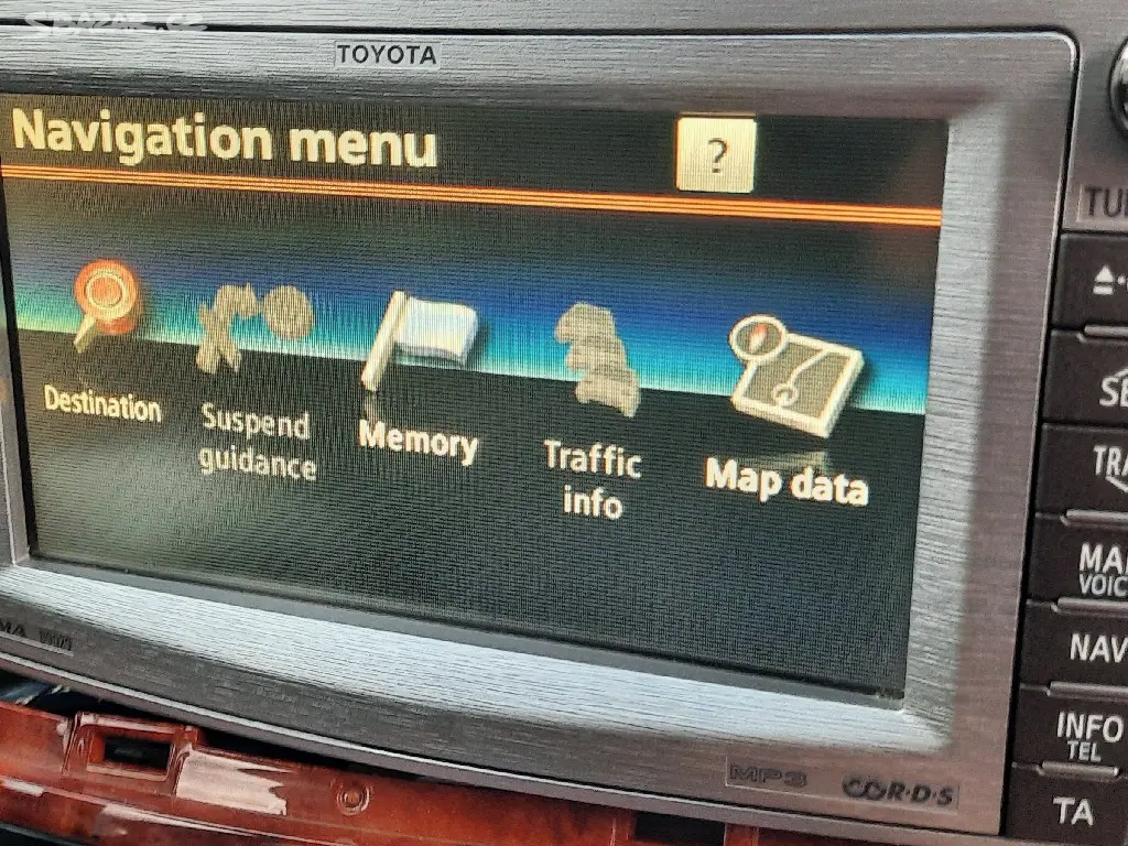 CD navi radio TOYOTA - fotka 2