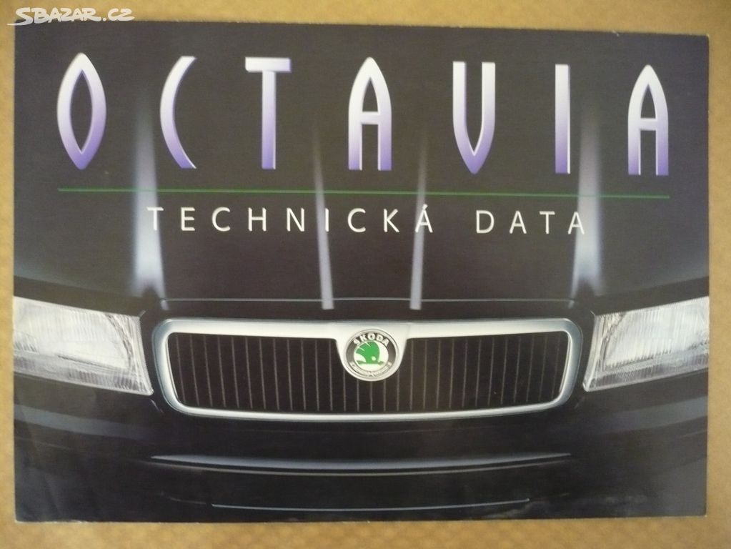 Prospekt Škoda Octavia technická data 08/1997