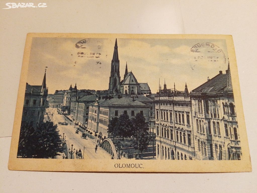 Stará pohlednice Olomouc ČSR První Republika 1931