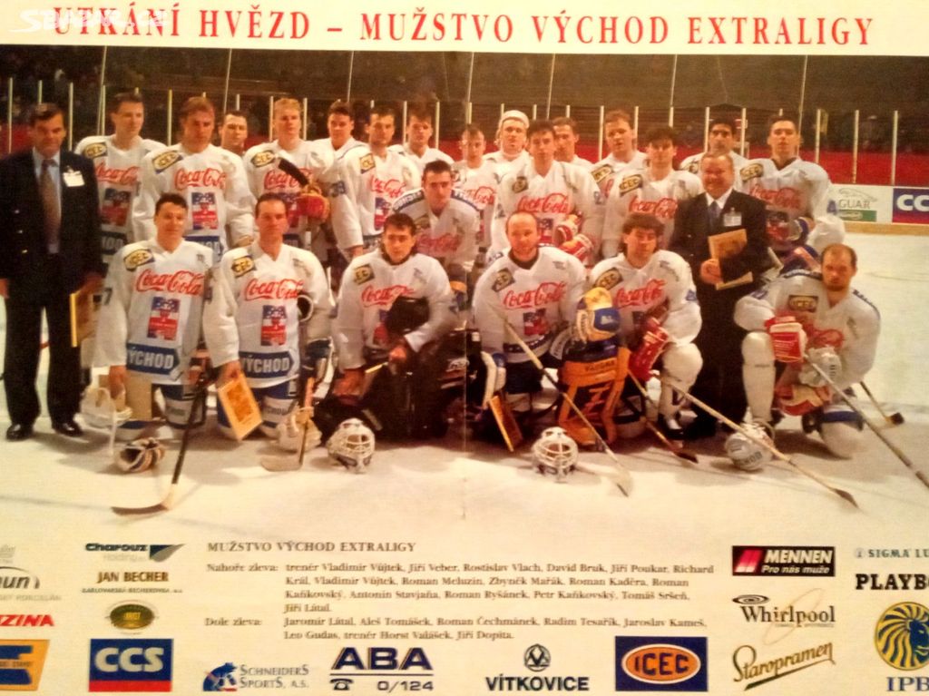 Tým Východ - utkání hvězd 1996 - lední hokej