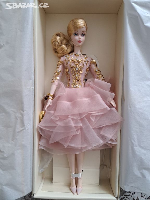 Blush and gold cocktail dress barbie hotsell