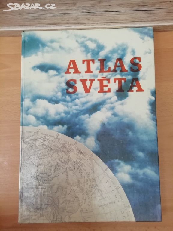 RETRO Školní atlas světa - Kartografie 1971