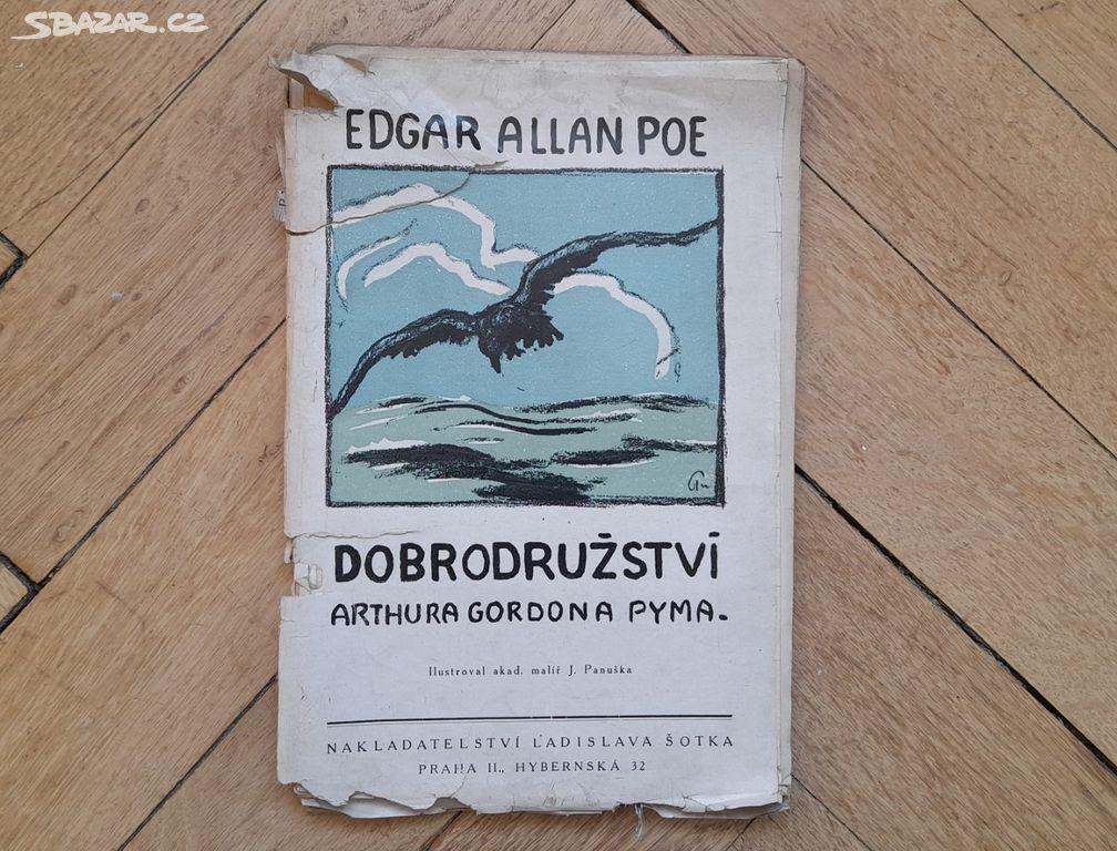 Stará knih Edgar Allan Poe Dobrodružství, 1923