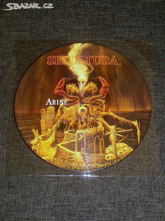 LP picture vinyl Sepultura - Arise (1991) 1. PRESS
