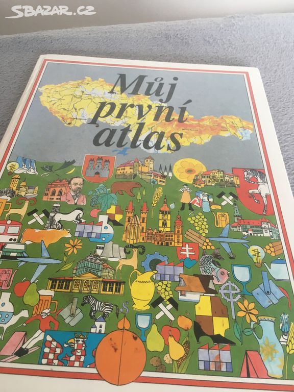 Dětská kniha Můj první atlas
