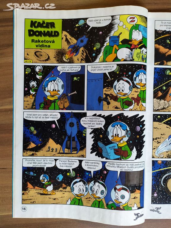 Don Rosa - komiks v časopisu Kačer Donald