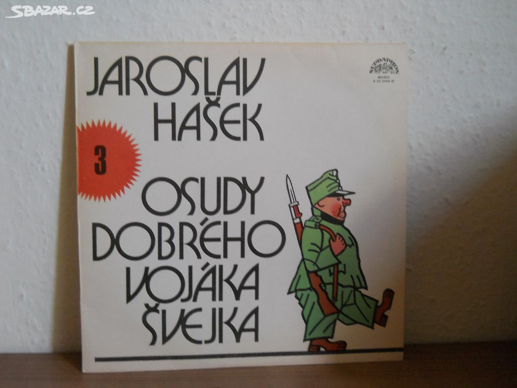 LP.deska: -Jaroslav Hašek - Osudy Dobrého Vojáka