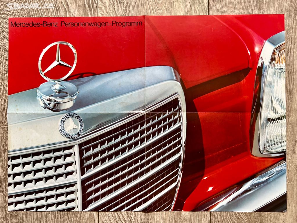Plakát / prospekt - Mercedes-Benz ( 1975 )