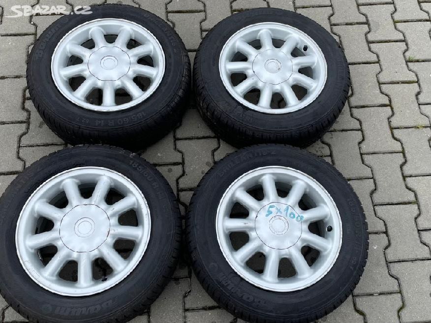 sada alu kol 185x60R14, 4x100, ET38