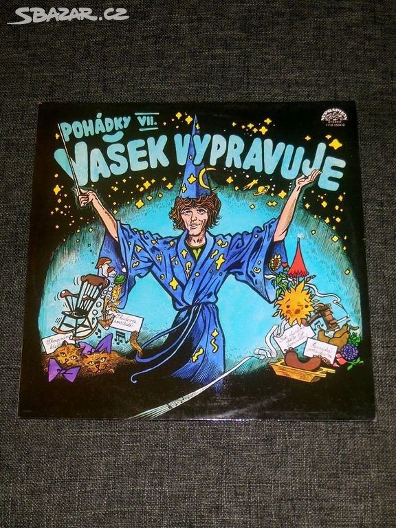 LP Vašek Neckář Vypravuje Pohádky (1979) TOP STAV