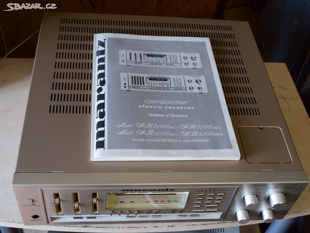 MARANTZ SR7100DC KVALITNÍ VINTAGE STEREO RECEIVER - Broumov, Náchod - Sbazar.cz