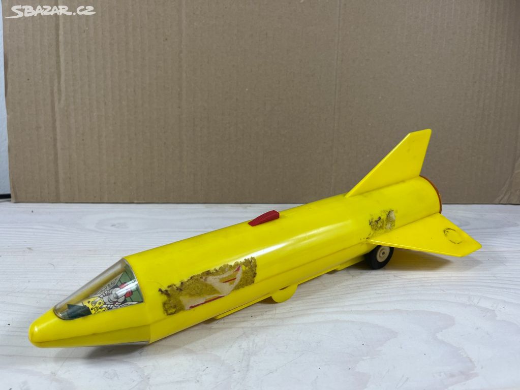 Stará raketa ITES - retro hračka