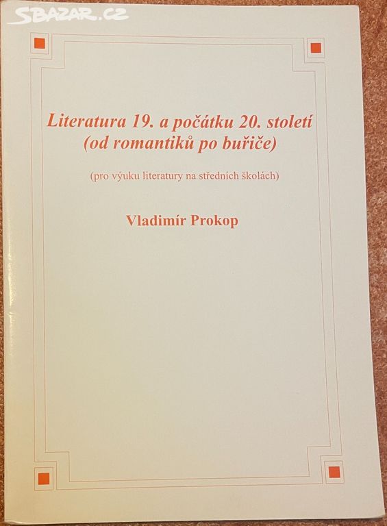 Literatura 19. a počátku 20. století