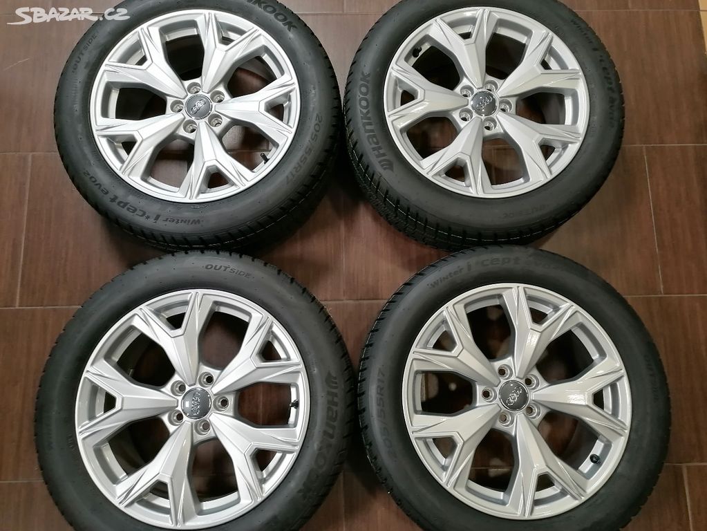 Nový zimní set Audi A1, S1 - 205/55 R17 Hankook