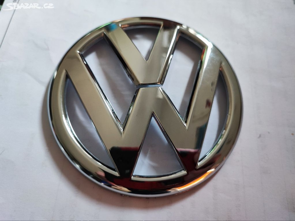 Nový znak na kapotu VW Golf 110mm 110 mm 5KO