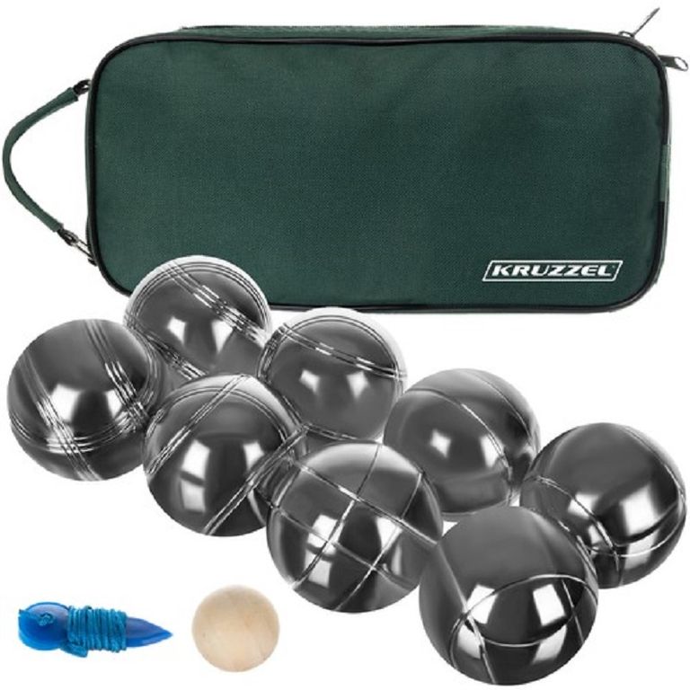 PETANQUE SADA 8 KOULÍ OBAL NYLON 7,3 CM