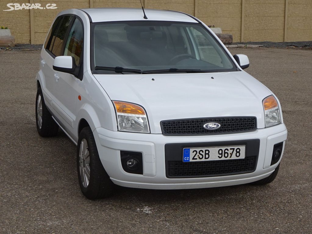 Ford Fusion 1.4i r.v.2009 59KW 1.Maj. Koupeno v ČR