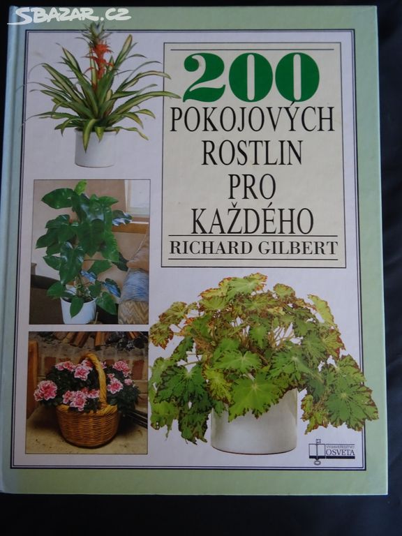 K0929 _ Kniha 200 pokojových rostlin pro každého