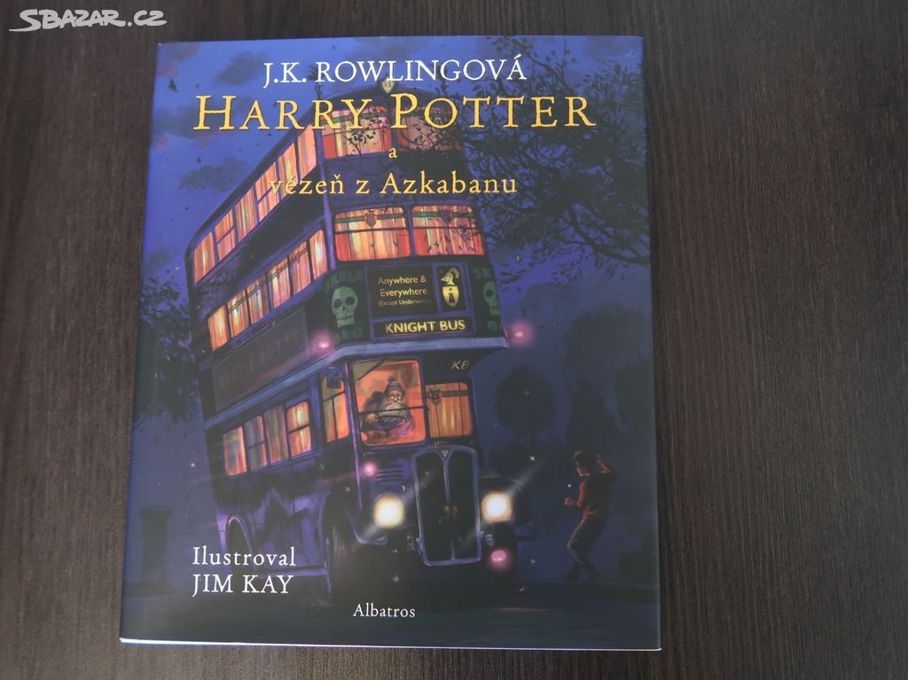 Kniha Harry Potter a Vězeň z Azkabanu ilus. vydání