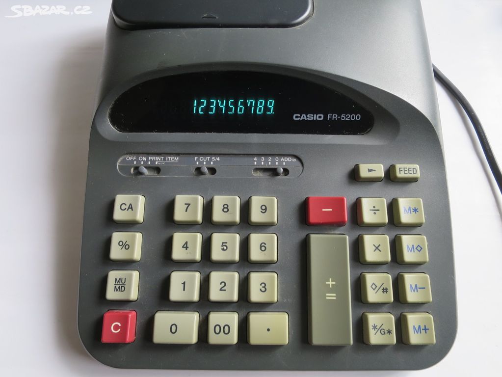 Kalkulačka s tiskem