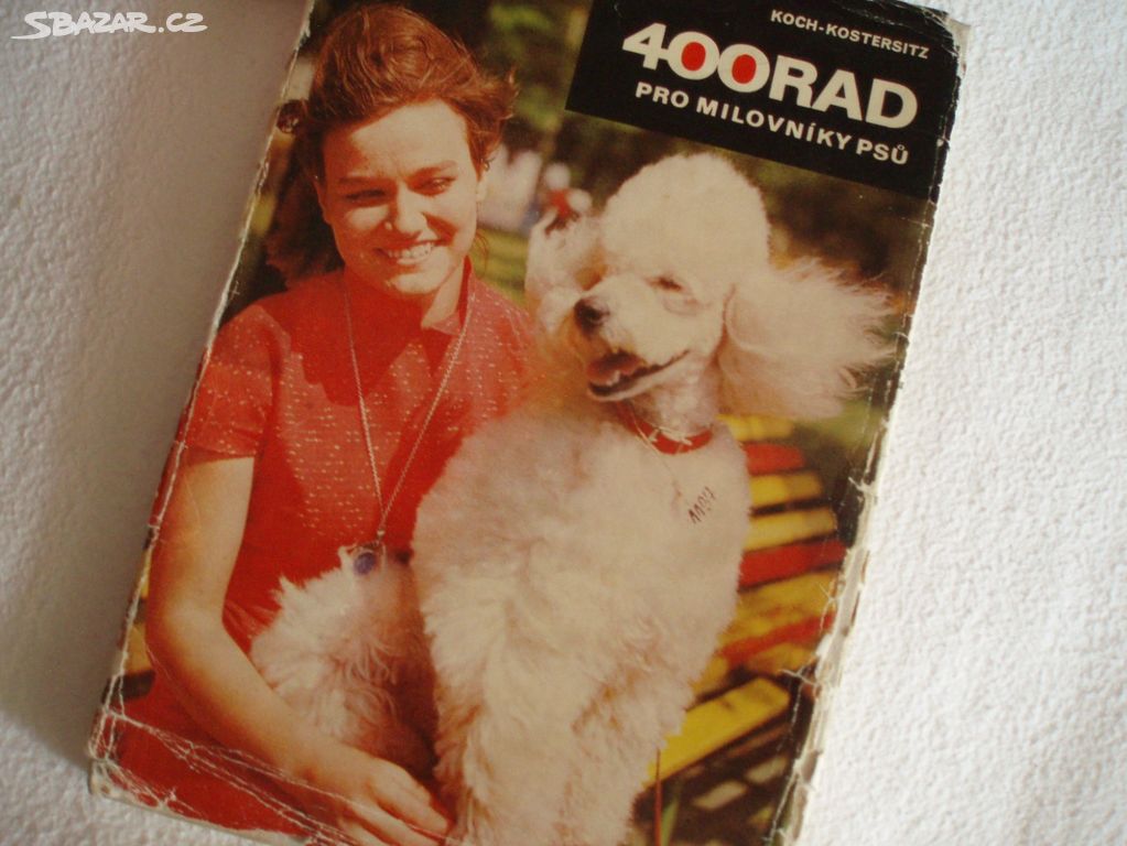 stará kniha 400 rad pro milovníky psů
