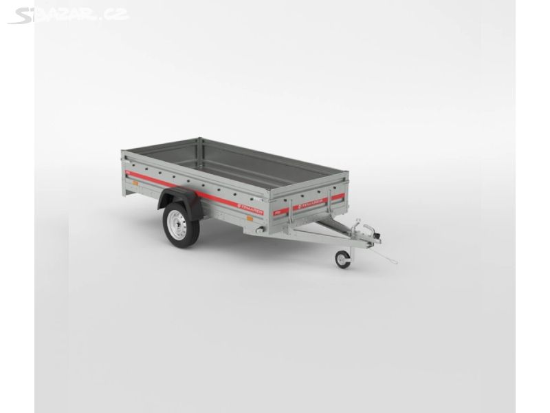 Temared PRO 2612 Car Trailer, silný jednonápravový