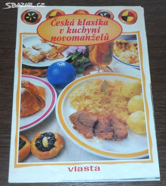 Sešit s recepty, příloha časopis Vlasta, 1996