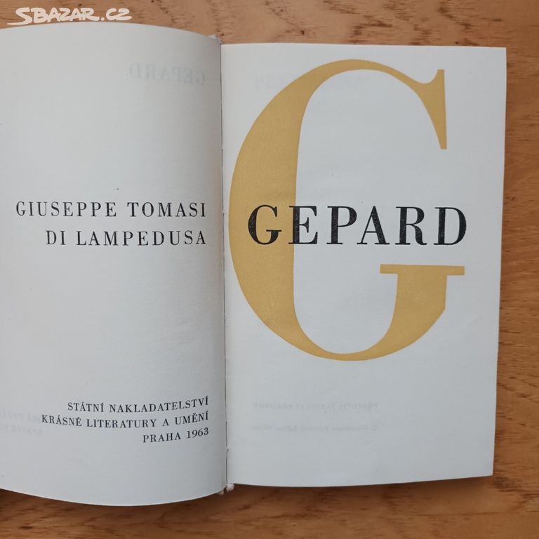 Giuseppe Tomasi di Lampedusa - Gepard