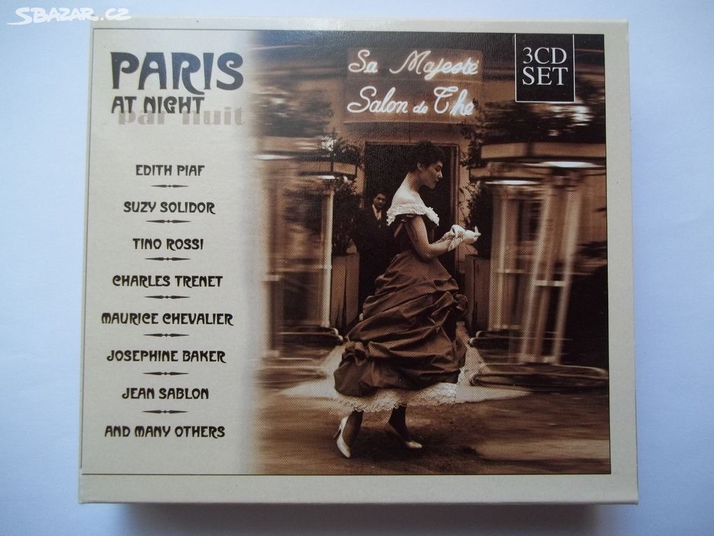 CD Various - Paris At Night (3CD Box)