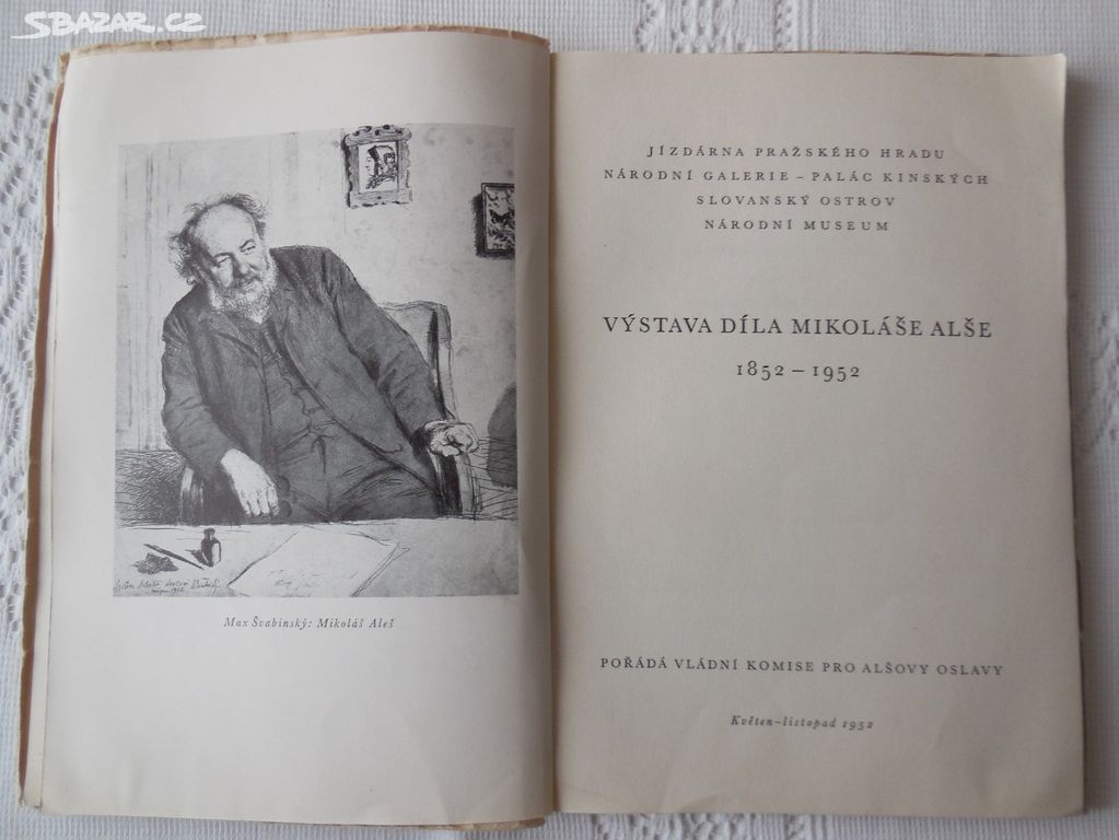 Výstava díla Mikoláše Alše 1852-1952.