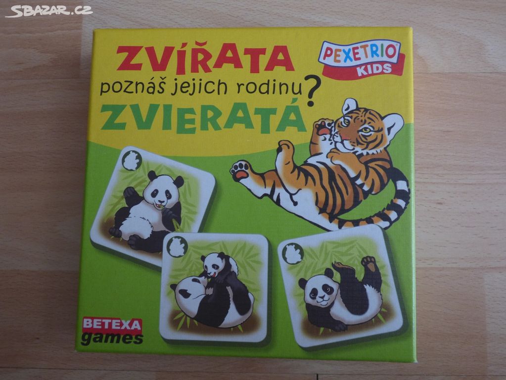 Hra Pexetrio Zvířata, jako nová