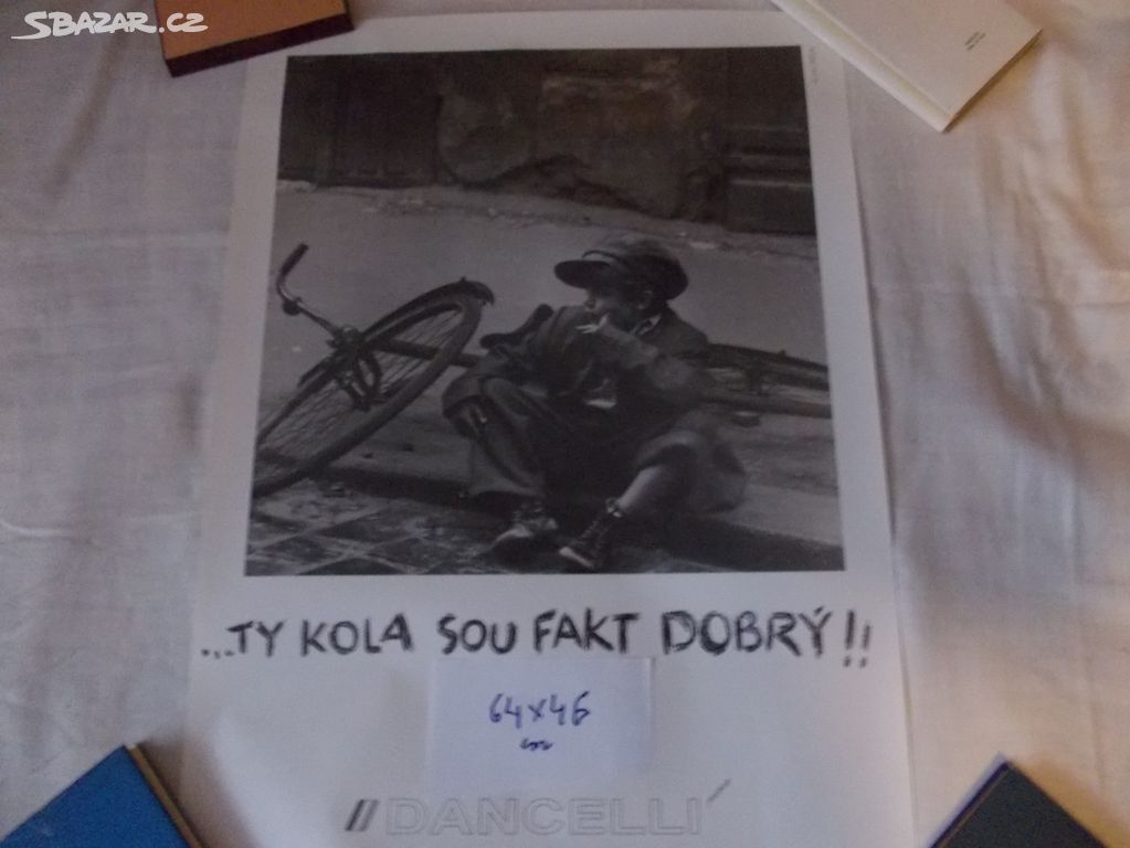 Retro nový plakát "Ty kola jsou fakt dobrý"