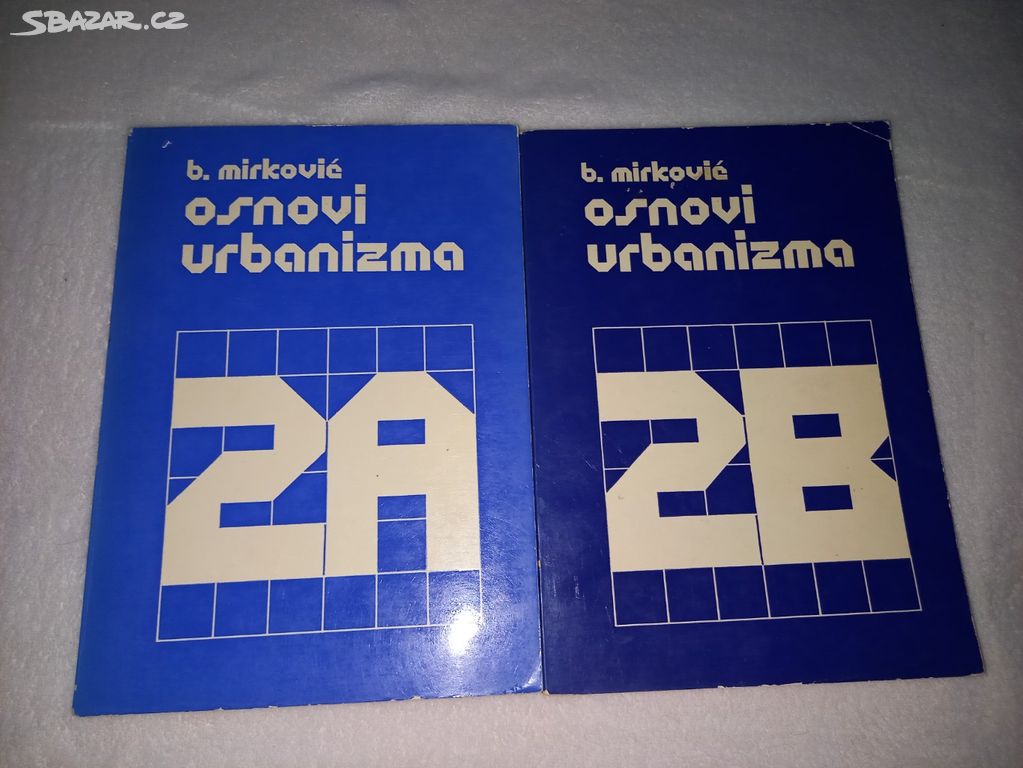 Cizojazyčné knížky "Základy urbanizace" - cena set