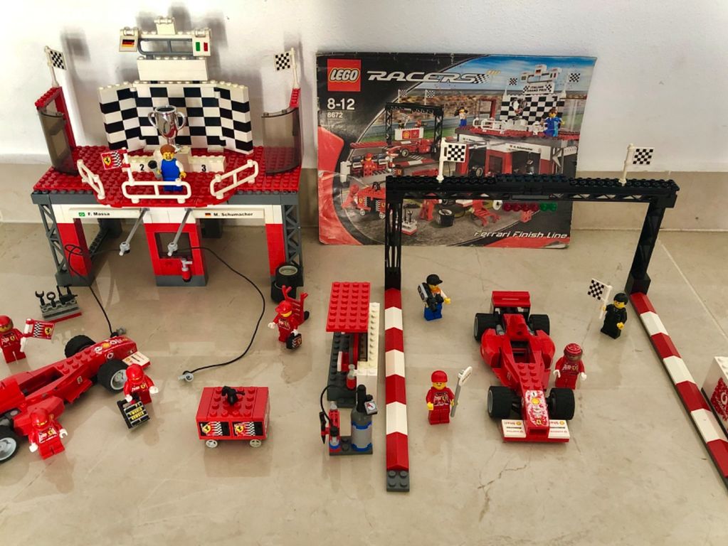 Lego Racers- Formule F1-Ferrari Team